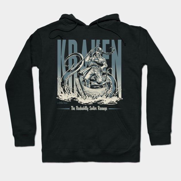 Kraken Hoodie by nanobarbero